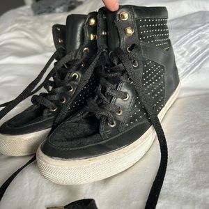 Rebecca Minkoff studded high-top sneakers